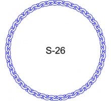 Косичка для печати образец S-26