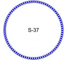 Косичка для печати образец S-37